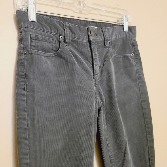 J. Crew Factory | Women’s Gray Corduroy Toothpick Skinny Pants (Size 25) - Picture 8 of 14